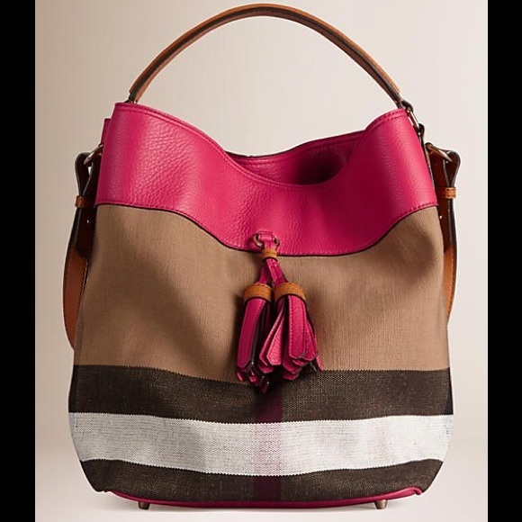 burberry medium ashby bucket bag